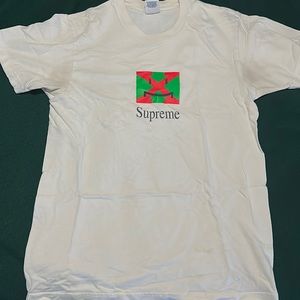 Supreme flag tee